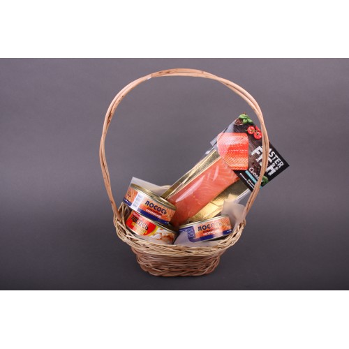 Подарунковий кошик "Червона риба" Подарунковий кошик "Червона риба"