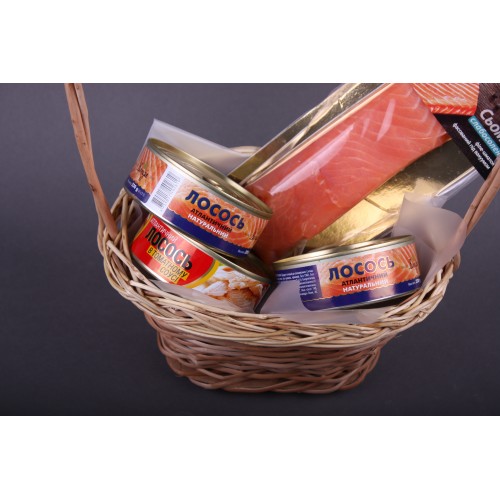 Подарунковий кошик "Червона риба" Подарунковий кошик "Червона риба"